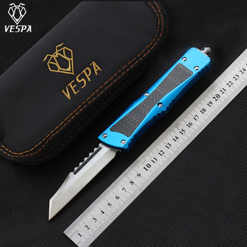 VESPA Tactical Combat Knife Automatic EDC S35VN(T/E) Blade camping knives hunting outdoor fishing hiking survival gear pocket auto Self-defe
VESPA Tactical Combat Knife Automatic EDC S35VN(T/E) Blade camping knives hunting outdoor fishing hiking survival gear pocket auto Self-defe