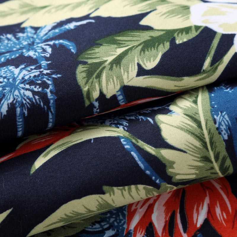 Spring Autumn Men's Floral Casual Button Down Long Sleeve Hawaiian Shirt Plus Size 5XL 6XL 7XL 210528