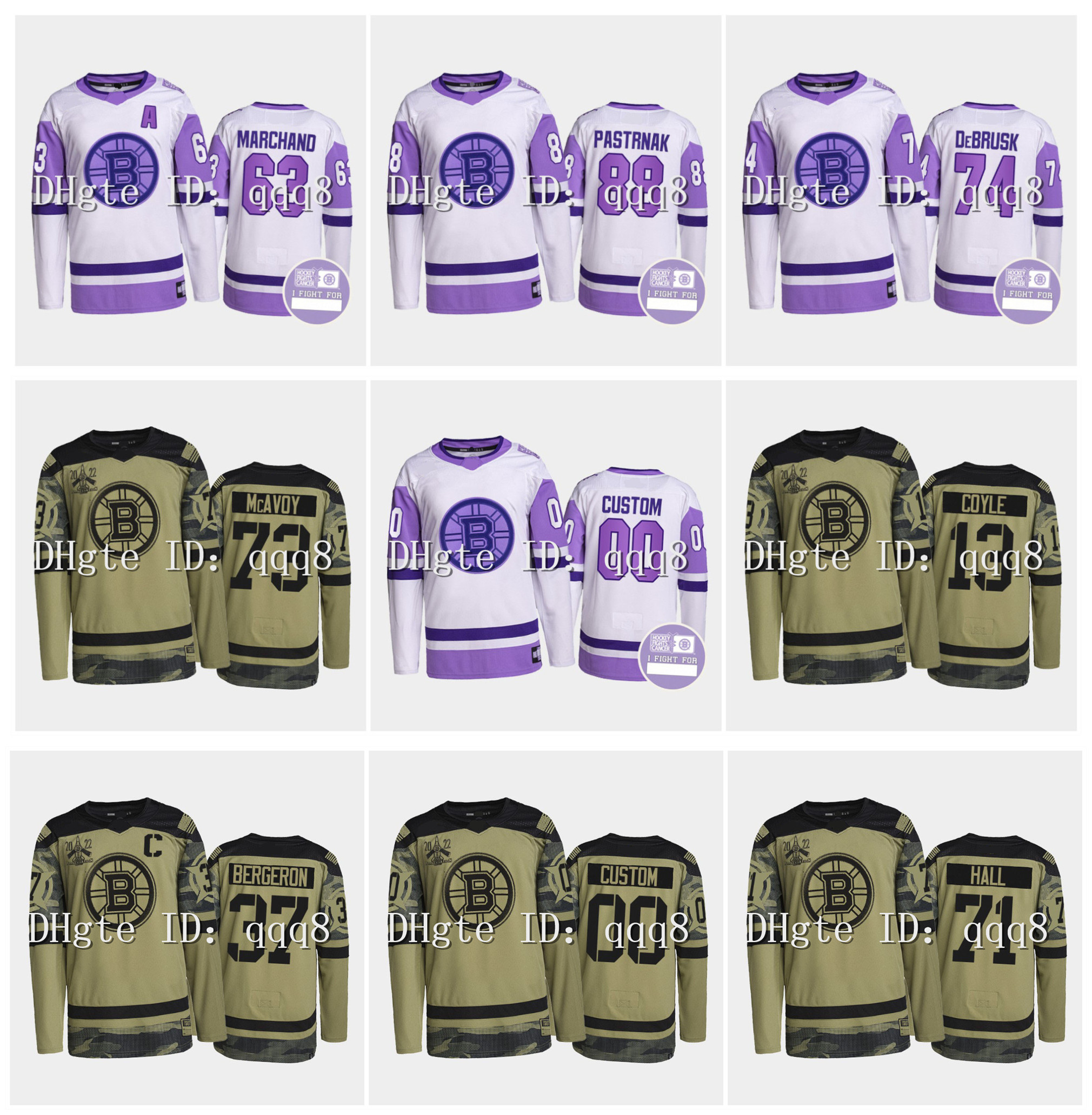 Patrice Bergeron CAF Night Camo Military Boston Bruins Hockey Jersey David Pastrnak Brad Marchand Charlie McAvoy Tuukka Rask David Krejci Bo, Black;red
Patrice Bergeron CAF Night Camo Military Boston Bruins Hockey Jersey David Pastrnak Brad Marchand Charlie McAvoy Tuukka Rask David Krejci Bo, Black;red