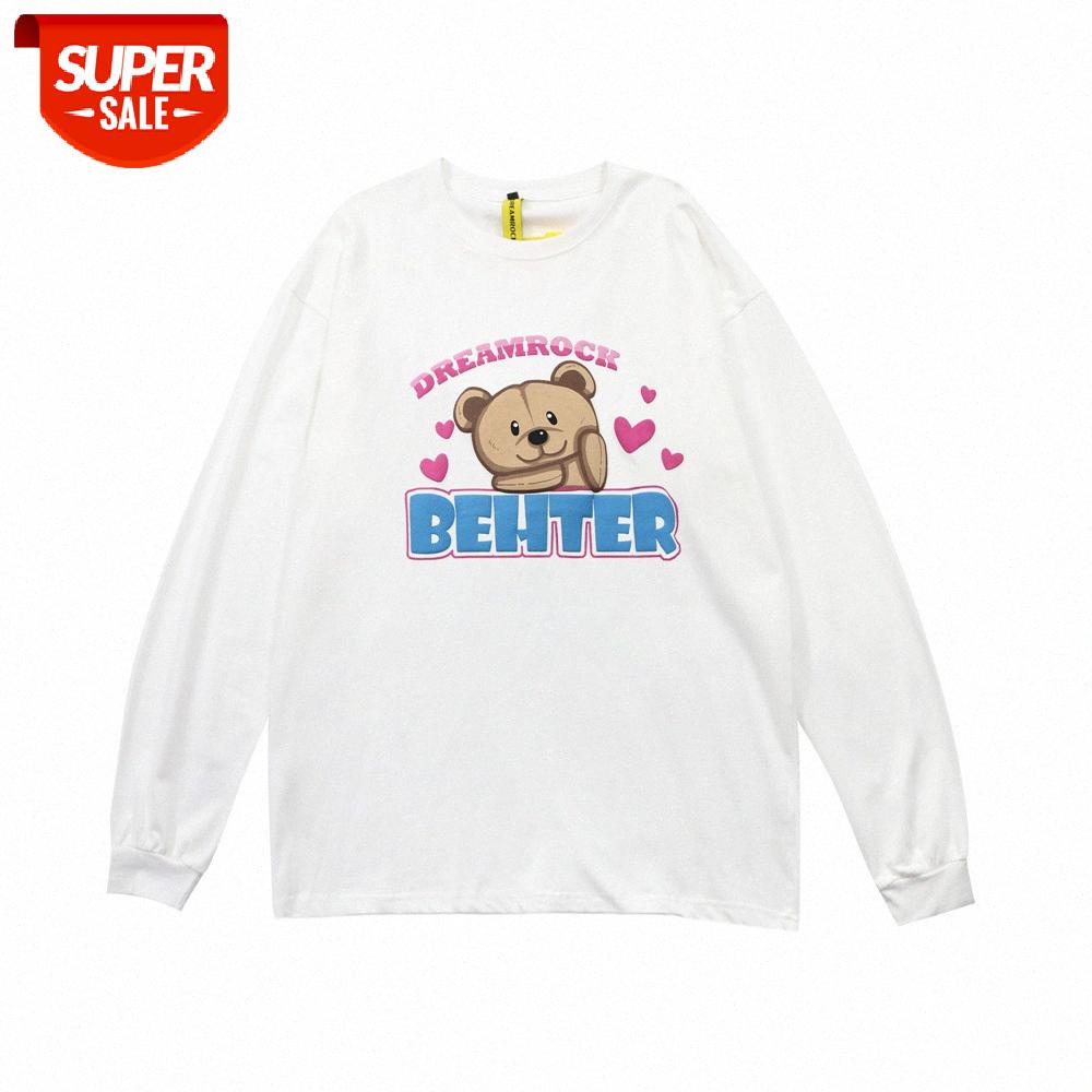 Bear foam printing long-sleeved T-shirt men's street flow loose round neck top bottoming shirt compassionate #G34E, White;black
Bear foam printing long-sleeved T-shirt men's street flow loose round neck top bottoming shirt compassionate #G34E, White;black