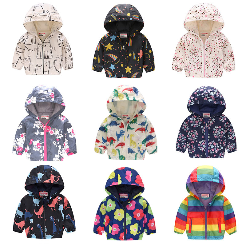 Kids Girls Jacket Spring and Autumn Flower Cartoon Printed Hooded Coats Kids Clothes for 2-6Y Baby Girl Windbreaker & Coats, White
Kids Girls Jacket Spring and Autumn Flower Cartoon Printed Hooded Coats Kids Clothes for 2-6Y Baby Girl Windbreaker & Coats, White