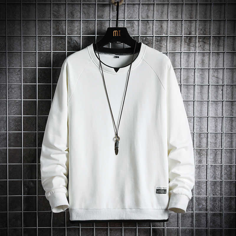 Autumn Spring Hoodies Sweatshirt Men Loose Hip Hop Pullover Streetwear Male Casual Fashion Korean Oversize Hoodie Sweatshirts 210927