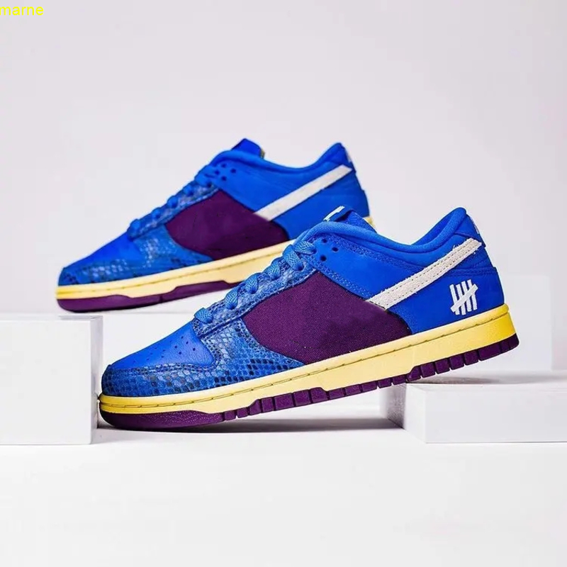 2021 Undefeated x Dunks Low SP Pack Skateboard Shoes Snake Pattern SB Royal Blue Purple White Outdoor Jogging Sneakers Size 36-45 DH6508-400, Customize
2021 Undefeated x Dunks Low SP Pack Skateboard Shoes Snake Pattern SB Royal Blue Purple White Outdoor Jogging Sneakers Size 36-45 DH6508-400, Customize