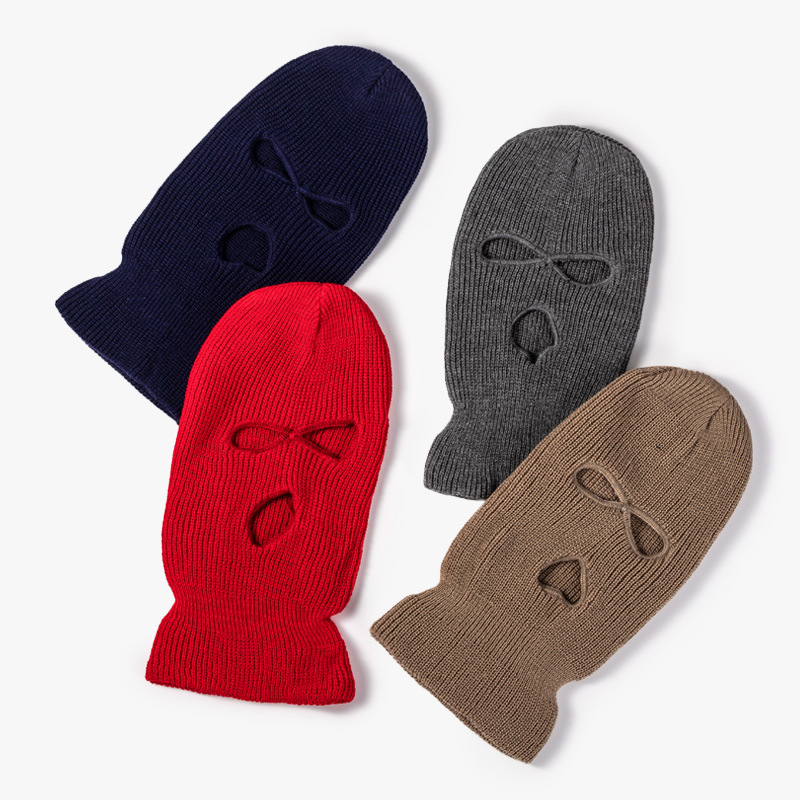 Autumn and Winter Personalized Warm Pullover Cap Solid Color Light Board Three-Hole Knitted Hat Acrylic Anti-Terrorism Earlap Woolen Who, Three-hole white
Autumn and Winter Personalized Warm Pullover Cap Solid Color Light Board Three-Hole Knitted Hat Acrylic Anti-Terrorism Earlap Woolen Who, Three-hole white