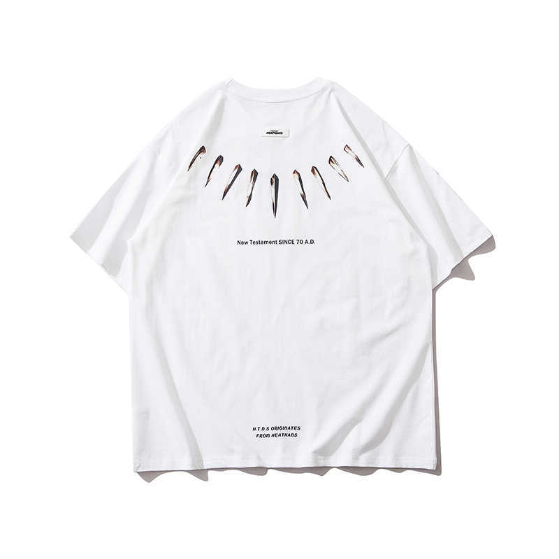 Hip Hop T Shirt Men / Women Tshirt Short Sleeve Guardian Of Hope Streetwear Oversize Harajuku T-Shirt Cotton Loose Tops Tee 210527