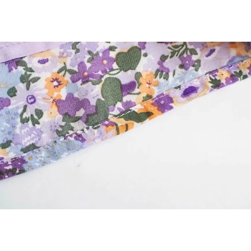 vintage boho women mid dresses summer floral printed ladies fashion female girls knee-length 210430