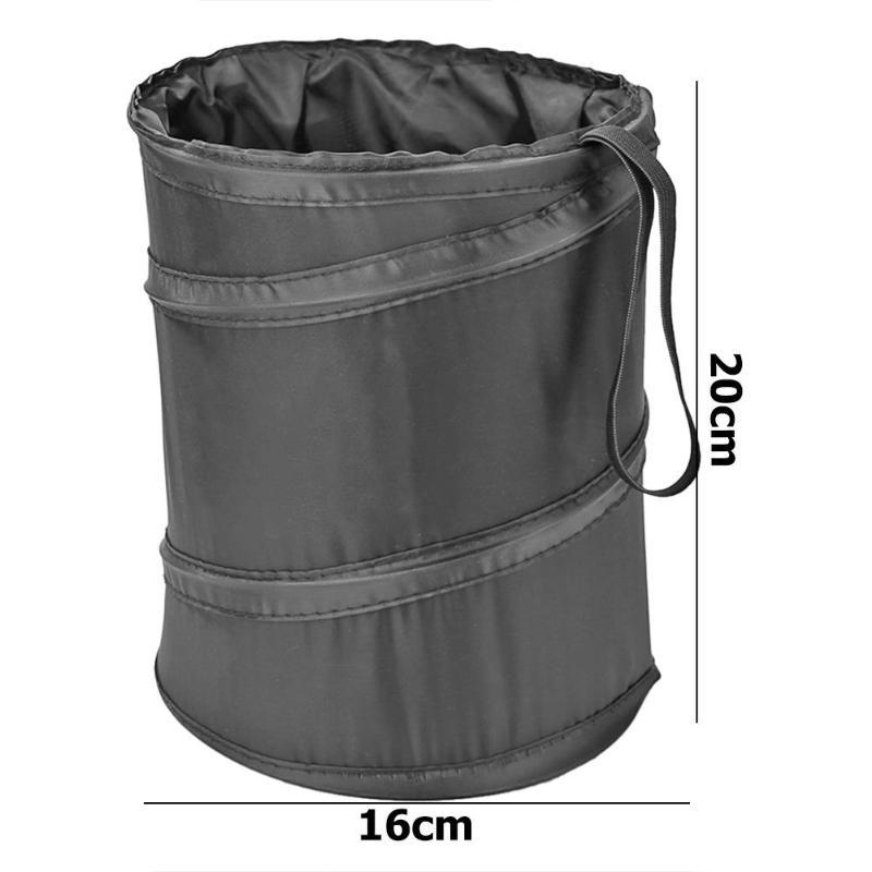Waste Bins Folding Trash Can For Car Storage Busket Oxford Fabric Rubbish Container Organizer Holder Universal Garbage Bin