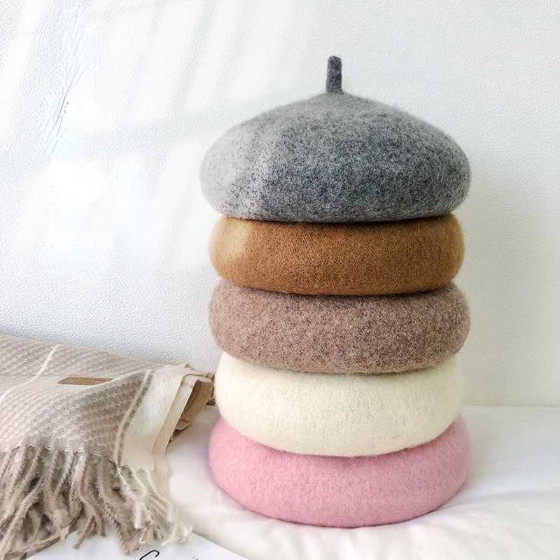 Berets Autumn And Winter Hat 100% Wool Thick Beret French Artist Female Painter Girl Retro British Art
Berets Autumn And Winter Hat 100% Wool Thick Beret French Artist Female Painter Girl Retro British Art