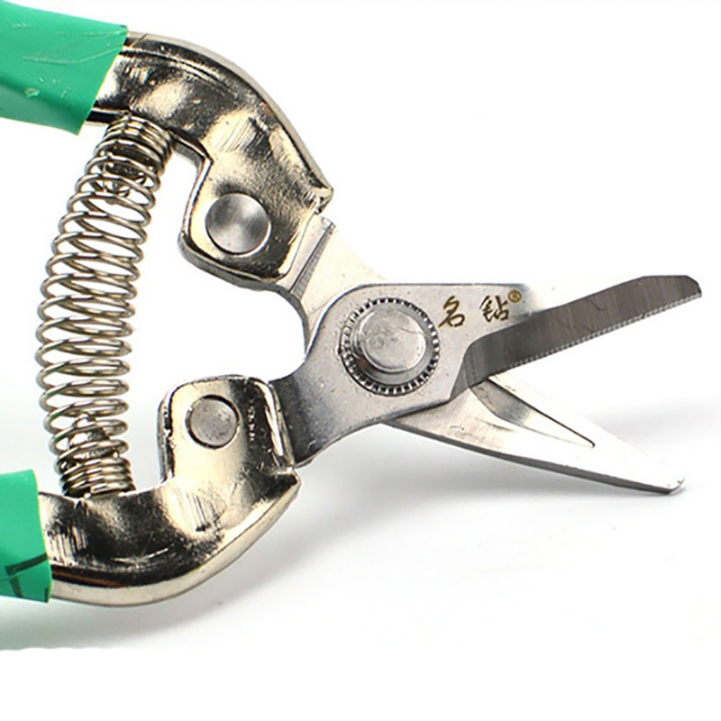Professional 2sizes Fashion Plant Garden Gardening Tool Pruning Shears Bent Portable Fruit Picking Scissors Small Scissor