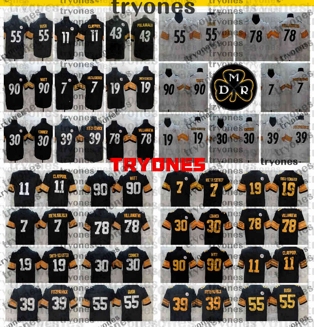 2021 Mens Roethlisberger TJ Watt Smith-Schuster Conner Villanueva Devin Bush Minkah Fitzpatrick Claypool Polamalu Football Jersey DMR Bi6, Black;red
2021 Mens Roethlisberger TJ Watt Smith-Schuster Conner Villanueva Devin Bush Minkah Fitzpatrick Claypool Polamalu Football Jersey DMR Bi6, Black;red