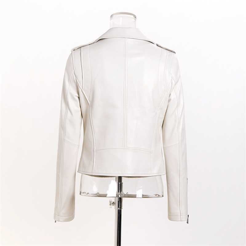 2021 spring and autumn new women' Short Jacket Women' sheep skin locomotive small leather jacket, Black
2021 spring and autumn new women' Short Jacket Women' sheep skin locomotive small leather jacket, Black