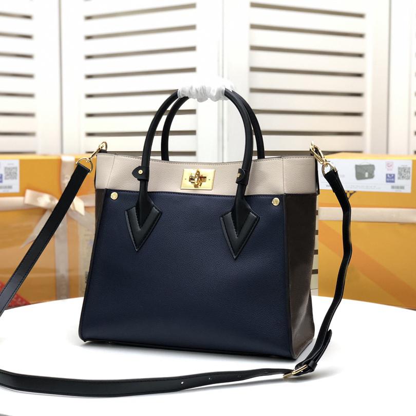 Designer luxury handbags purse On My Side bags elegant stitching fine grain calf shoulder strap handbag Luis size 30.5*24.5*14.0 cm 53823, Black
Designer luxury handbags purse On My Side bags elegant stitching fine grain calf shoulder strap handbag Luis size 30.5*24.5*14.0 cm 53823, Black