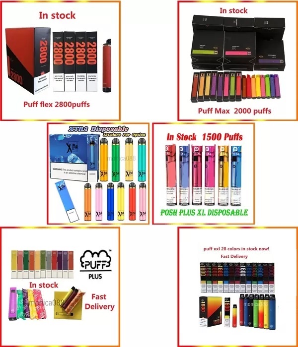 Puff Bar Plus XXL Flex Max Disposable Pod E cigarette Device 800 1600 2000 2800 Puffs Prefilled Cartridge Vape Pen VS Bang XXL air bar lux e
Puff Bar Plus XXL Flex Max Disposable Pod E cigarette Device 800 1600 2000 2800 Puffs Prefilled Cartridge Vape Pen VS Bang XXL air bar lux e