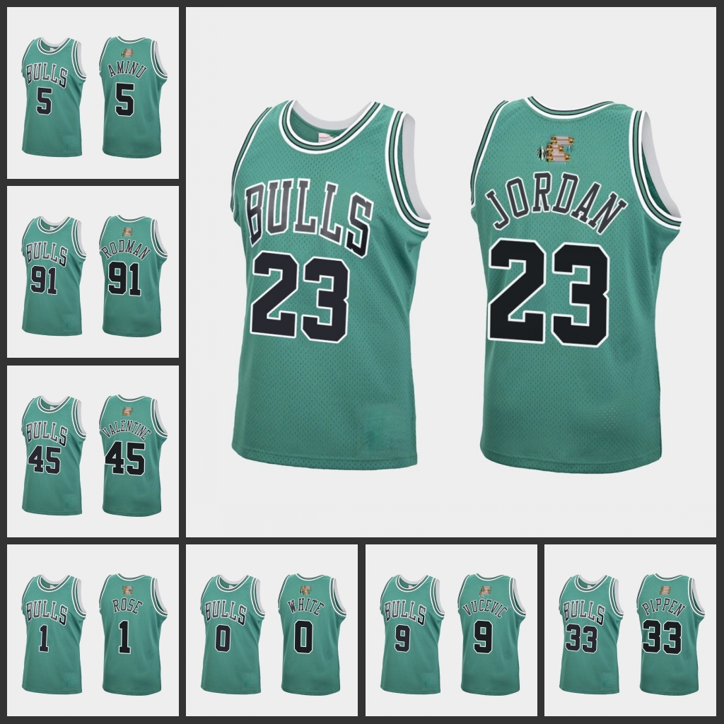 Chicago Bulls Men Michael Jor dan Coby White Zach LaVine Thaddeus Young Dennis Rodman St. Patrick Green Throwback Jersey, Black
Chicago Bulls Men Michael Jor dan Coby White Zach LaVine Thaddeus Young Dennis Rodman St. Patrick Green Throwback Jersey, Black