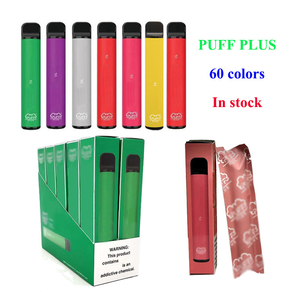 Puff Plus 60 Colors Disposable e-cigarette Device 3.2ml Pre-Filled Vape Stick Portable Vapor puffs flow bang xxl air bar lux
Puff Plus 60 Colors Disposable e-cigarette Device 3.2ml Pre-Filled Vape Stick Portable Vapor puffs flow bang xxl air bar lux