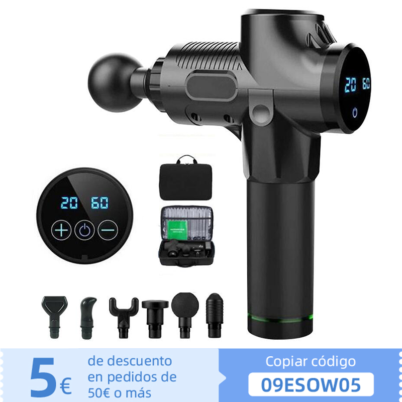 Massage Gun Muscle Stimulator 30 Speeds Body Massager Black Phoenix a2 Gun Massage MG47091
Massage Gun Muscle Stimulator 30 Speeds Body Massager Black Phoenix a2 Gun Massage MG47091