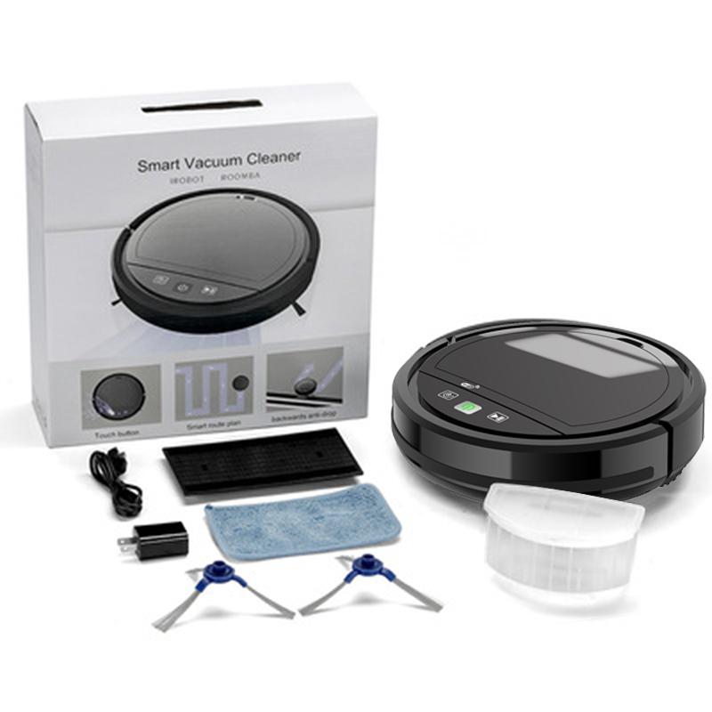 Aspirateurs TUYA App Control Robot Nettoyant Nettoyant WiFi Smart Nettoyage Smart Nettoyage Sweeper Planning Support Alexa Google Aspirora