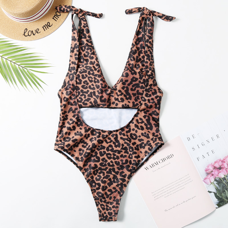 Plunge Bathing Suit Female Swimsuit High Leg Cut Swimwear Women Backless Monokini Trikini Swim Wear Maillot De Bain 210520