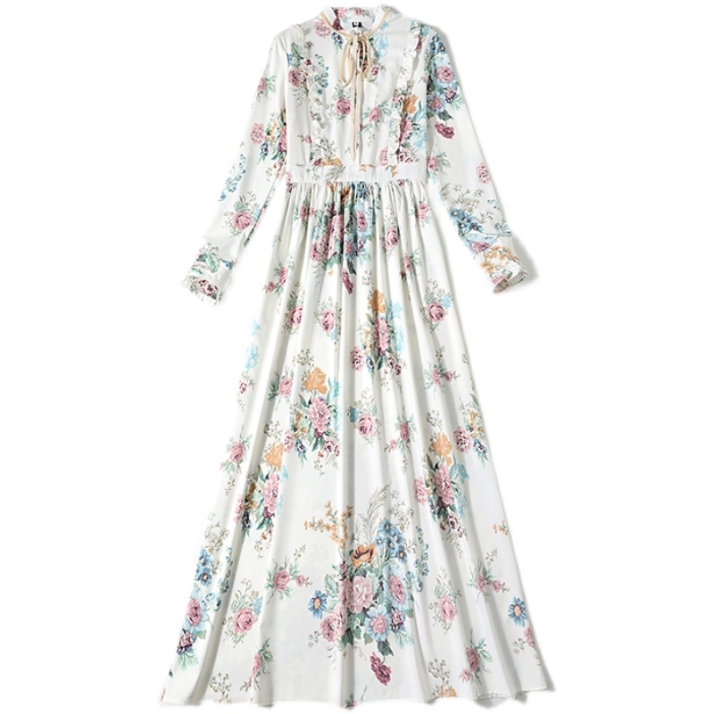 Banulin Fashion Designer Dress Spring Women's Puff Sleeve Sashes Bow Ruffles Ruched Floral Print Elegant Long Party 210603, Design and color
Banulin Fashion Designer Dress Spring Women's Puff Sleeve Sashes Bow Ruffles Ruched Floral Print Elegant Long Party 210603, Design and color