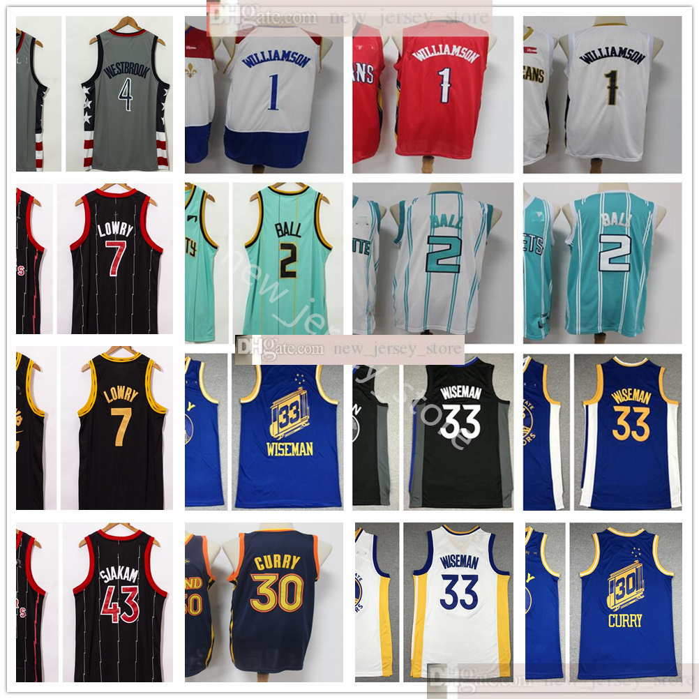 New Baskeball 2 LaMelo 33 Wiseman Ball Jerseys 4 Westbrook 1 Williamson 30 Stephen 43 Pascal Curry Siakam Kyle 7 Lowry Jerseys 2021 New City, Black;red
New Baskeball 2 LaMelo 33 Wiseman Ball Jerseys 4 Westbrook 1 Williamson 30 Stephen 43 Pascal Curry Siakam Kyle 7 Lowry Jerseys 2021 New City, Black;red