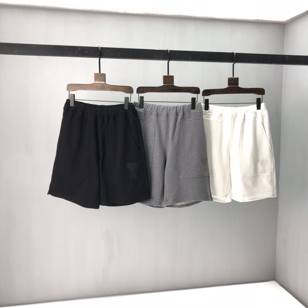 2021 French Fear OF God New Summer Fashion AMI Women Men Shorts pants Sweatshort Unisex daily casual pants, Gray
2021 French Fear OF God New Summer Fashion AMI Women Men Shorts pants Sweatshort Unisex daily casual pants, Gray