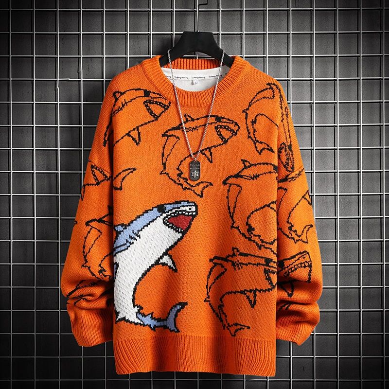 Jumper Sweater Men Women Winter Warm Pullover Harajuku Anime Sweat Tops Christmas 2021 Aesthetic Design Y2k Clothes Shark Green, White;black
Jumper Sweater Men Women Winter Warm Pullover Harajuku Anime Sweat Tops Christmas 2021 Aesthetic Design Y2k Clothes Shark Green, White;black