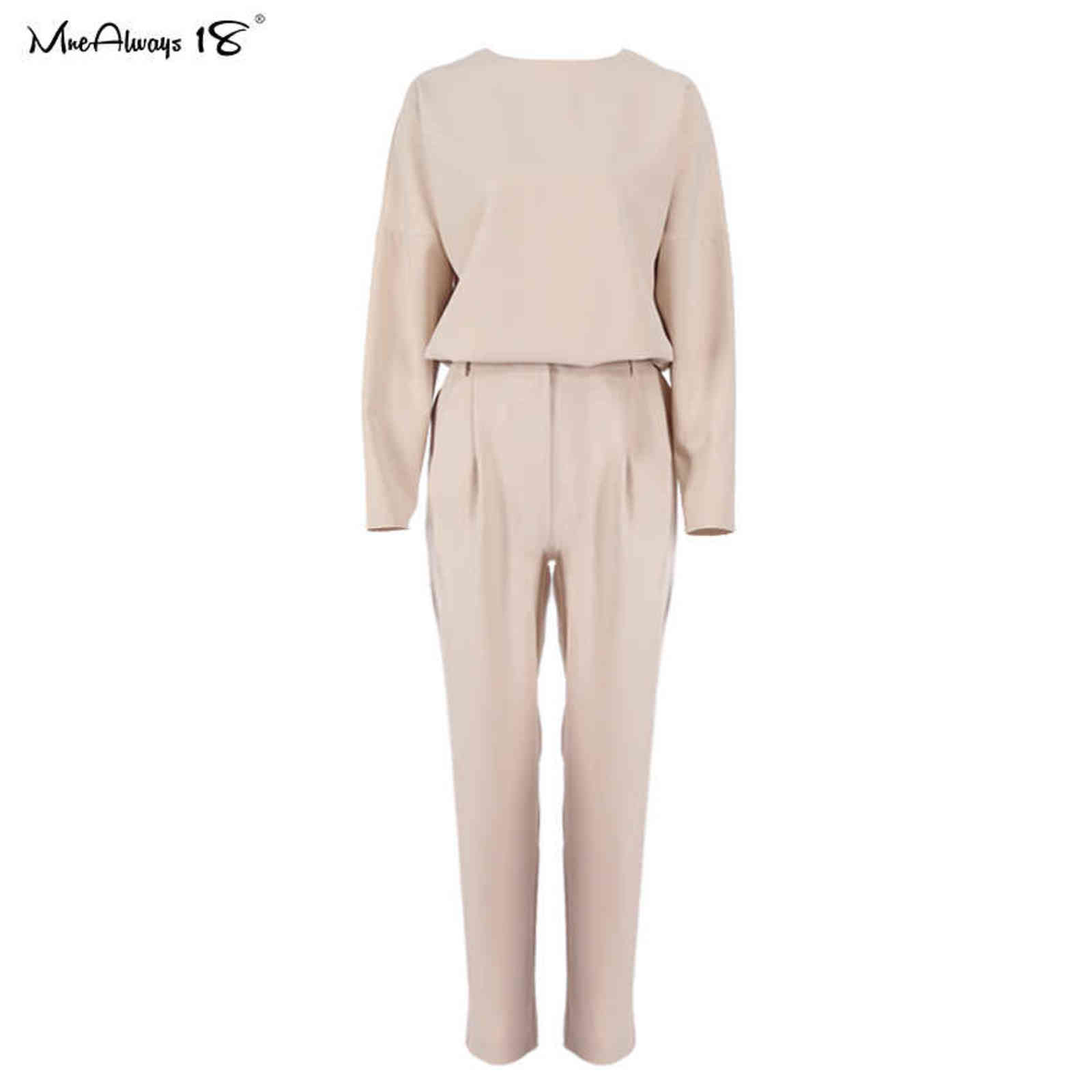Mnealways18 Vintage Zipper Khaki Trousers Women High Waist Office Pants Ladies Brown Work Wear Autumn Long 211115