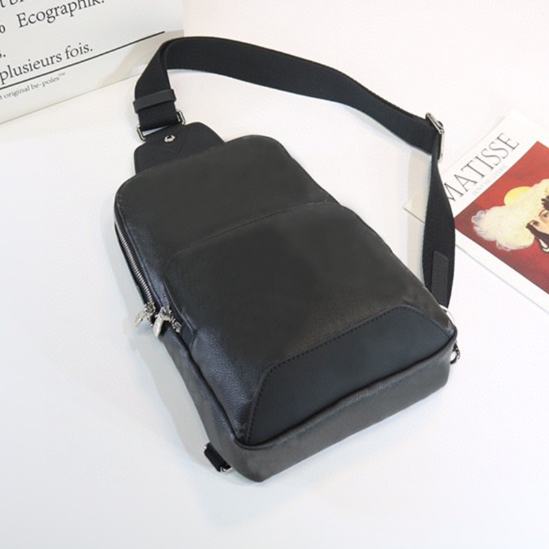 2022 Avenue Crossbody Sling Bag Designer Men's Casual Sporty Shoulder Bags N41719 Male Chest Pack Luxury Messenger Fashion Real Leather Handbag M30443 N40097, Black and checkered 
2022 Avenue Crossbody Sling Bag Designer Men's Casual Sporty Shoulder Bags N41719 Male Chest Pack Luxury Messenger Fashion Real Leather Handbag M30443 N40097, Black and checkered