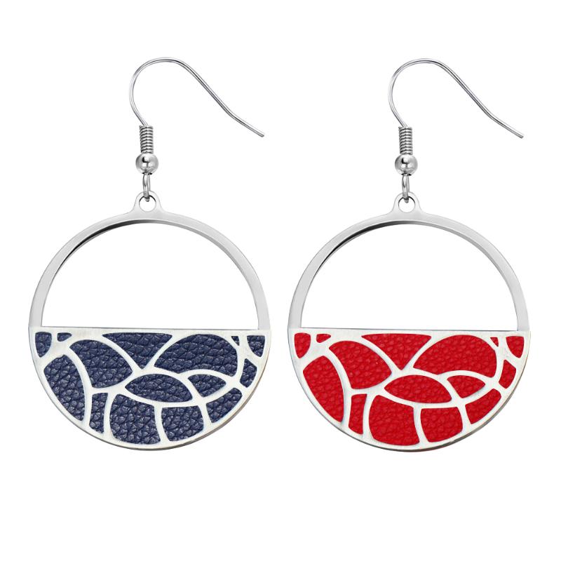Dangle & Chandelier Cremo Stainless Steel Earring For Women Interchangeable Leather Flower Drop Hanging Earrings Jewelry
Dangle & Chandelier Cremo Stainless Steel Earring For Women Interchangeable Leather Flower Drop Hanging Earrings Jewelry