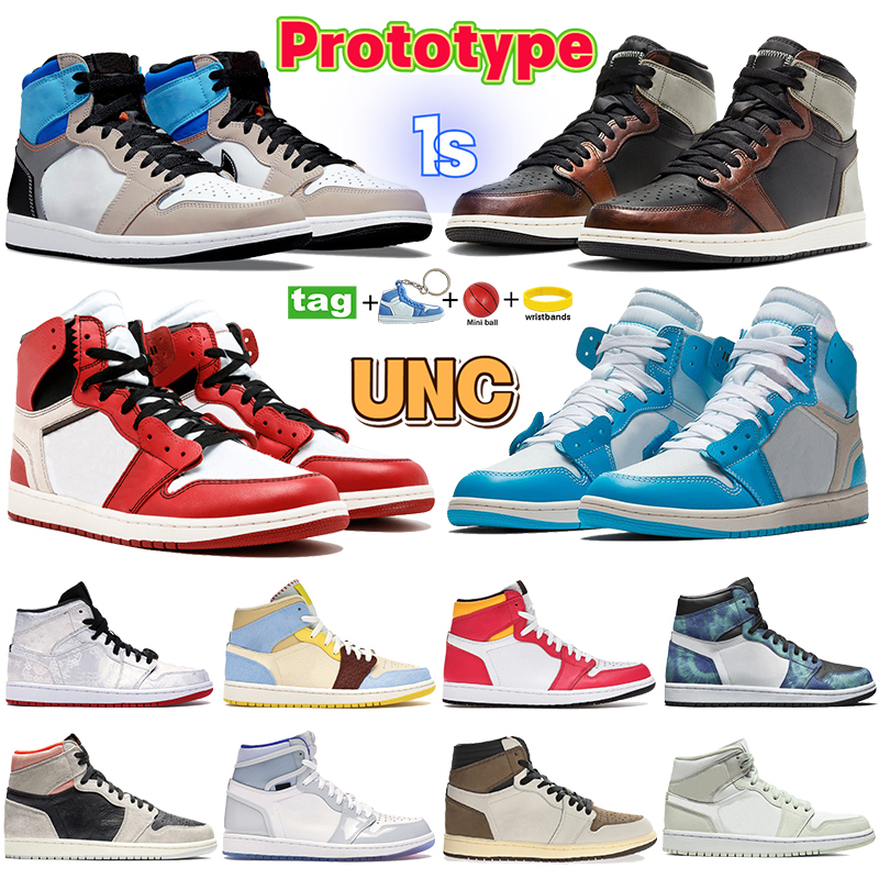 High Prototype 1 1s OG Basketball Shoes Chicago UNC powder blue Rust Shadow Mens Designer sneakers wolf grey sail Pale Ivory Spruce Aura women sport trainers, Bubble wrap packaging
High Prototype 1 1s OG Basketball Shoes Chicago UNC powder blue Rust Shadow Mens Designer sneakers wolf grey sail Pale Ivory Spruce Aura women sport trainers, Bubble wrap packaging