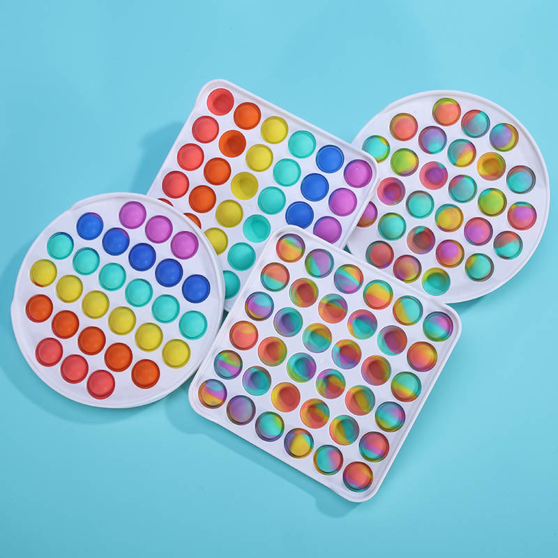 Pop it Fidget Toys Push Bubble Color Desktop Decompression Toy Sensory kidsToys Squeeze
Pop it Fidget Toys Push Bubble Color Desktop Decompression Toy Sensory kidsToys Squeeze