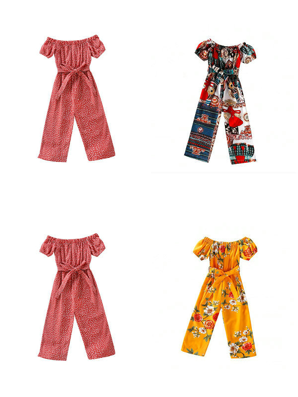 Retail/wholesale girl Leopard Printed One shoulder puffed sleeves jumpsuits skinny girls kids dot floral one-piece onesies Jumpsuit 8 colors children clothes, See the below
Retail/wholesale girl Leopard Printed One shoulder puffed sleeves jumpsuits skinny girls kids dot floral one-piece onesies Jumpsuit 8 colors children clothes, See the below