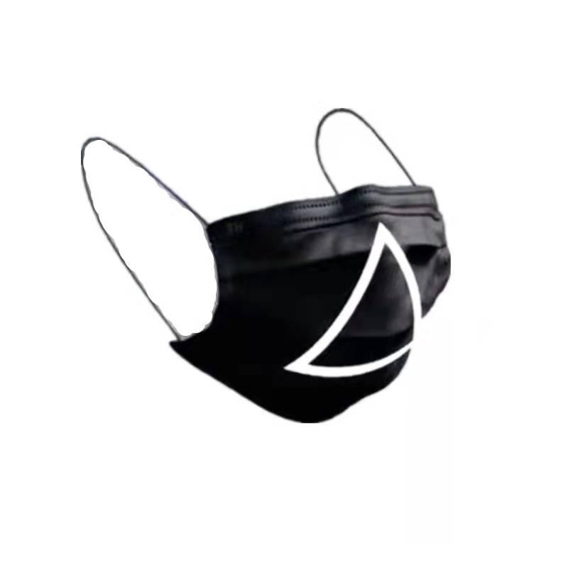 1000pcs Breathable Face Mask The New Printed Adult Children Black Disposable