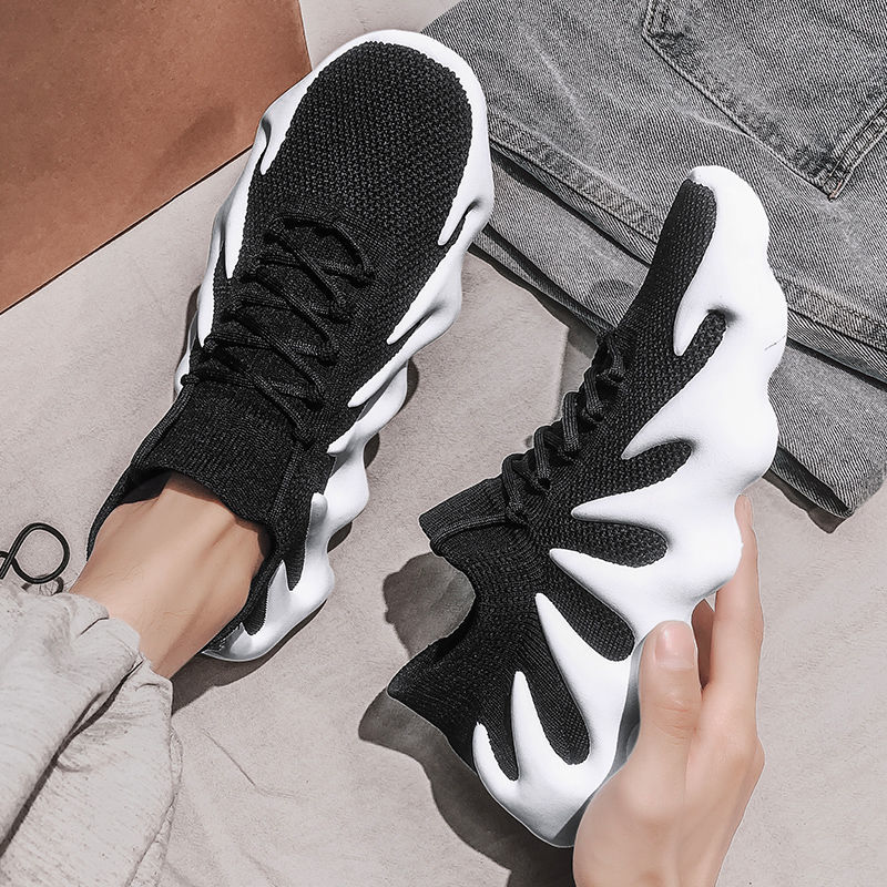 Mens Shoes Summer Breathable Sneakers Trendy Versatile Fly Woven 2021 Running Lightweight Casual, White and blue
Mens Shoes Summer Breathable Sneakers Trendy Versatile Fly Woven 2021 Running Lightweight Casual, White and blue