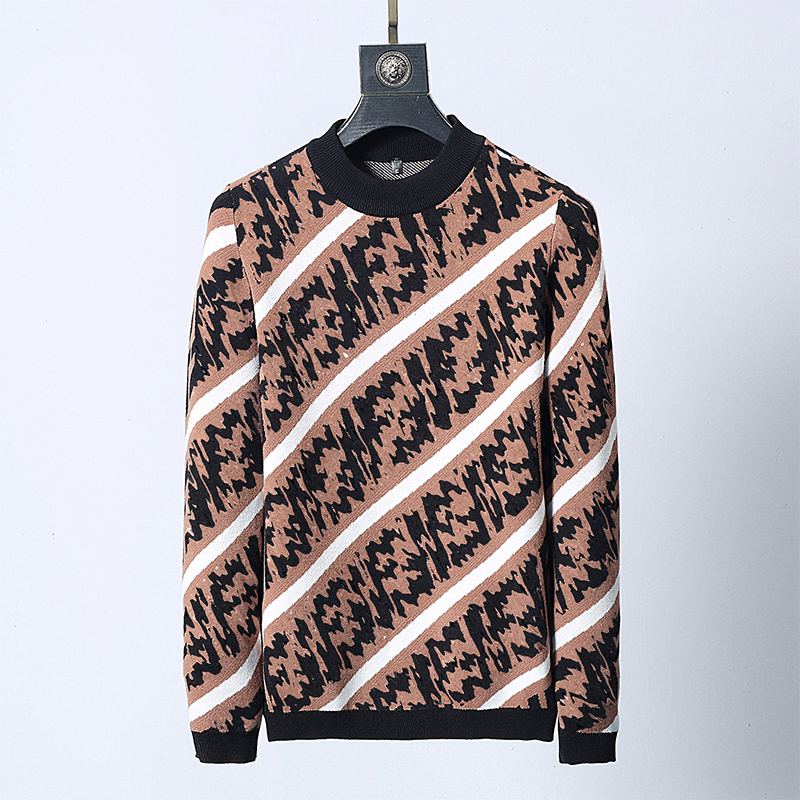 Men's designer sweater fashion casual knitted wool Korean version of long-sleeved round neck high-quality sportswear -3XL size, White;black
Men's designer sweater fashion casual knitted wool Korean version of long-sleeved round neck high-quality sportswear -3XL size, White;black