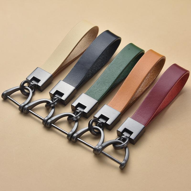 Keychains 5Colors Vintage Leather Car Keychain Frosted Top Layer Cowhide Spring Ring Key Pendant Men's Small Gift Custom LOGO Gentleman
Keychains 5Colors Vintage Leather Car Keychain Frosted Top Layer Cowhide Spring Ring Key Pendant Men's Small Gift Custom LOGO Gentleman