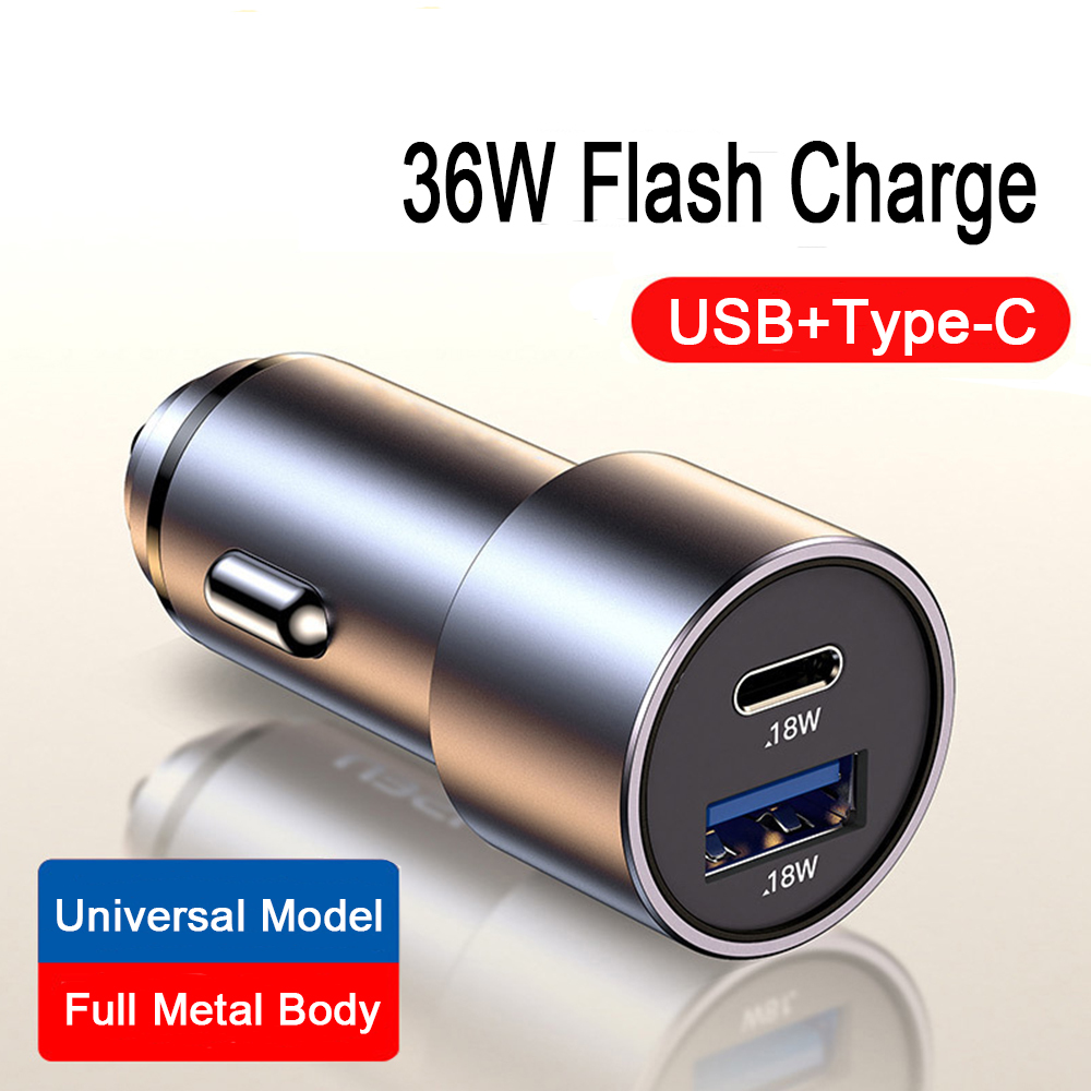 Car Cigarette Lighter USB Charger For Apple 12 Charger PD Fast Charge 36W ChargingHead Alloy Dual USB Suitable Flash Charge
Car Cigarette Lighter USB Charger For Apple 12 Charger PD Fast Charge 36W ChargingHead Alloy Dual USB Suitable Flash Charge