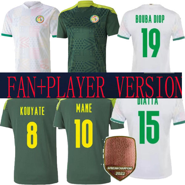 21 22 Senegal soccer jerseys 2021 2022 African Cup champions national home & away MANE KOULIBALY GUEYE KOUYATE SARR Maillot de football Uniforms jerseY player version, 2022 home man 1
21 22 Senegal soccer jerseys 2021 2022 African Cup champions national home & away MANE KOULIBALY GUEYE KOUYATE SARR Maillot de football Uniforms jerseY player version, 2022 home man 1