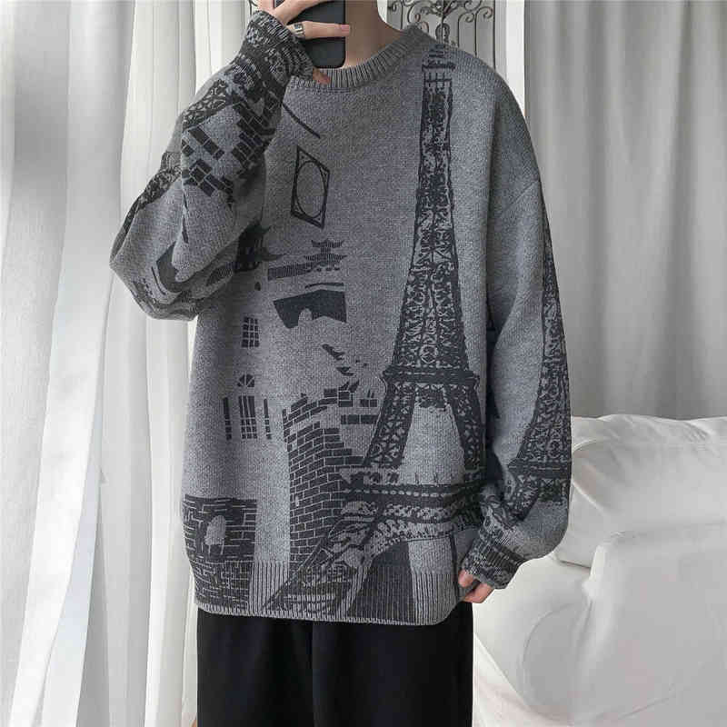 Fakuntn Autumn Winter Fashion Print Knitted Sweaters Men Clothes 2021 O-neck Loose Casual Pullovers, Asian l 60-68kg
Fakuntn Autumn Winter Fashion Print Knitted Sweaters Men Clothes 2021 O-neck Loose Casual Pullovers, Asian l 60-68kg