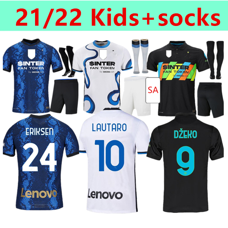 Kids+socks INTER soccer jersey Dzeko MILAN BARELLA LAUTARO VIDAL ERIKSEN 21 22 football shirt 2021 2022 3rd uniforms adult Dumfries D'A, Black;yellow
Kids+socks INTER soccer jersey Dzeko MILAN BARELLA LAUTARO VIDAL ERIKSEN 21 22 football shirt 2021 2022 3rd uniforms adult Dumfries D'A, Black;yellow