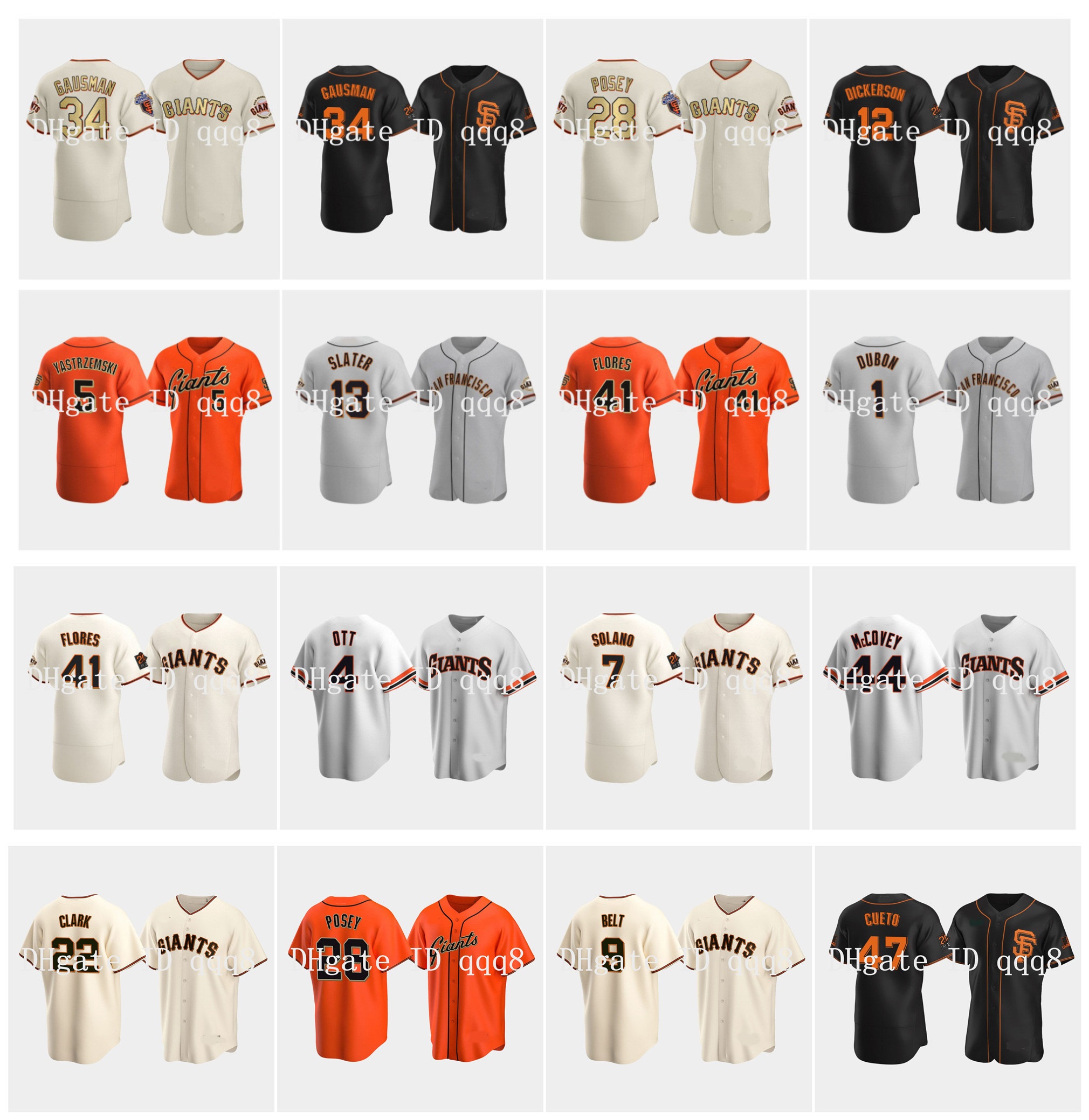 San Francisco Buster Posey Jersey Brandon Crawford Willie Mays Austin Slater Mike Yastrzemski Johnny Cueto Barry Bonds Mauricio Dubon Belt D, Blue;black
San Francisco Buster Posey Jersey Brandon Crawford Willie Mays Austin Slater Mike Yastrzemski Johnny Cueto Barry Bonds Mauricio Dubon Belt D, Blue;black
