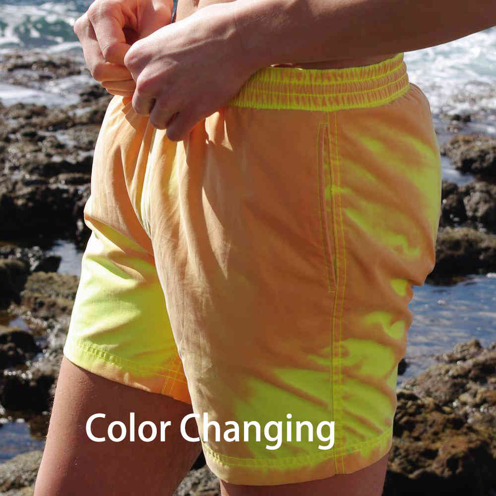 Summer Board Shorts Men Color Changing Mens Short Pants Casual Elastic Quick Dry Fitness Bodybuilding Bermuda Shorts Y0408, Blue-pink
Summer Board Shorts Men Color Changing Mens Short Pants Casual Elastic Quick Dry Fitness Bodybuilding Bermuda Shorts Y0408, Blue-pink