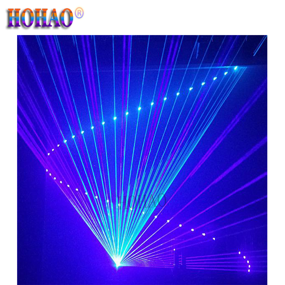 hohao new stage laser lighting 2w 3w rgb moving head laser effect projector indoor disco dj nightculb light 25kpps 25db ilda high quality 1 year warra