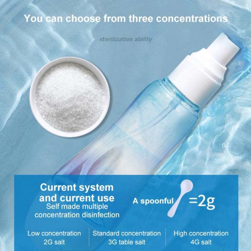 Liquid Soap Dispenser USB Electrolytic Hand Held Sodium Hypochlorite Disinfectant Manufacturing Apparatus Household 84 Water Spray Maker
Liquid Soap Dispenser USB Electrolytic Hand Held Sodium Hypochlorite Disinfectant Manufacturing Apparatus Household 84 Water Spray Maker