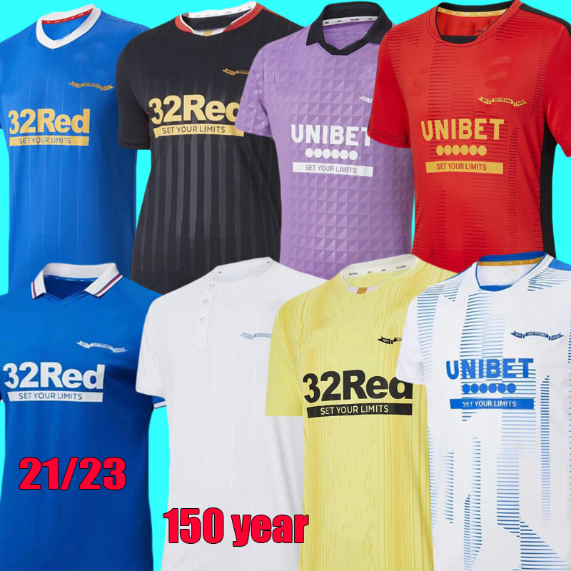 2022 2023 Rangers Soccer Jerseys Glasgow Special 21 22 23 TRAINING CHAMPIONS DEFOE HAGI BARKER KENT TAVERNIER third men + kids kit set Football Shirt 150th Anniversary, Special fans home
2022 2023 Rangers Soccer Jerseys Glasgow Special 21 22 23 TRAINING CHAMPIONS DEFOE HAGI BARKER KENT TAVERNIER third men + kids kit set Football Shirt 150th Anniversary, Special fans home