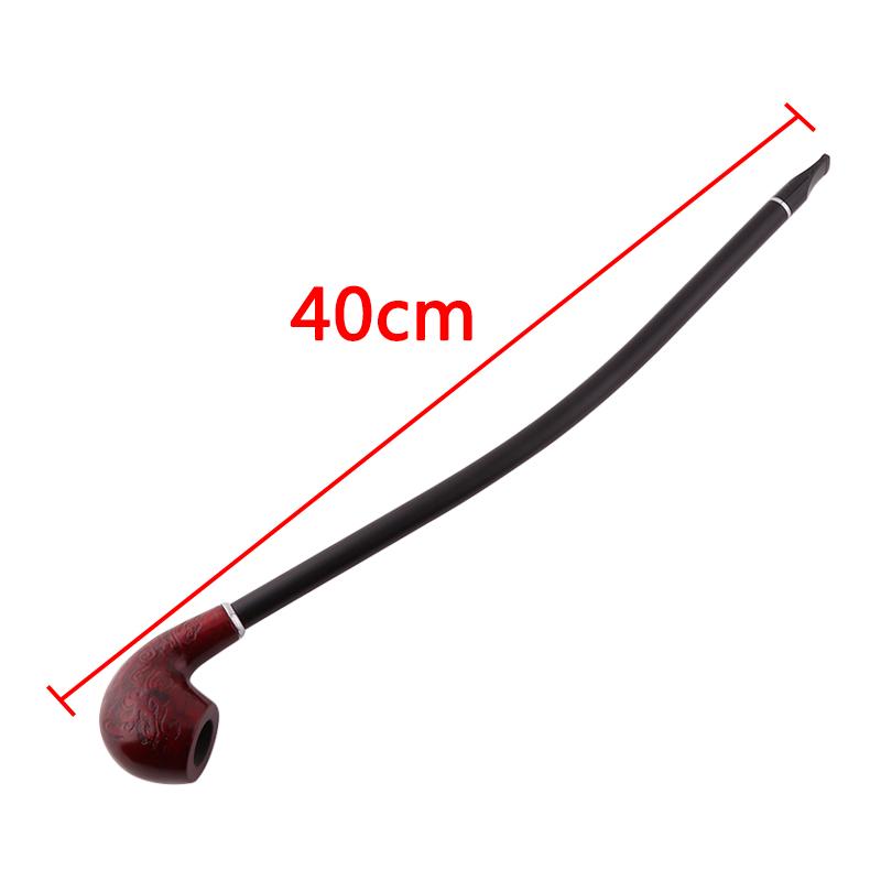 Vintage Long Stem Wooden Carved Smoke Pipes Resin Cigarette Holder Gift Box Tong Smoking Pipe Accessories 
Vintage Long Stem Wooden Carved Smoke Pipes Resin Cigarette Holder Gift Box Tong Smoking Pipe Accessories