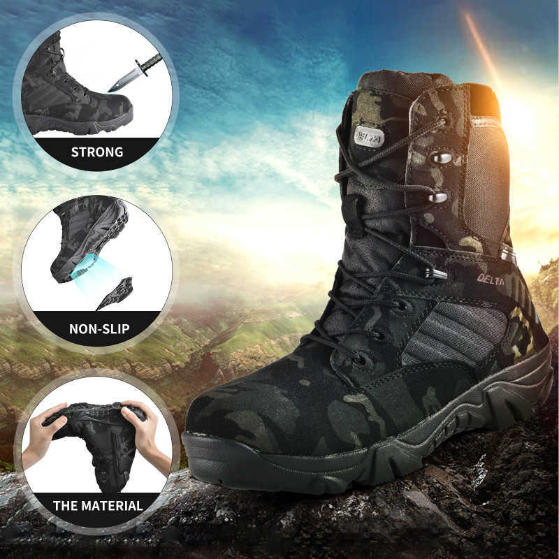 Camouflage Men Boots Work Safty Shoes Men Desert Tactical Boots Autumn W Special Force Army Ankle Boots Men 210624