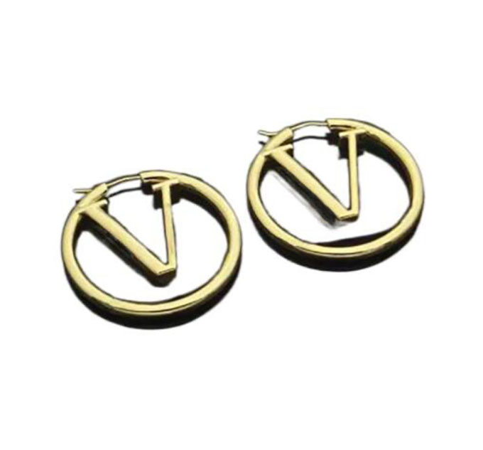 BIG SIZE Fashion gold cc hoop earrings for lady Women Party Wedding Lovers gift engagement jewelry for Bride
BIG SIZE Fashion gold cc hoop earrings for lady Women Party Wedding Lovers gift engagement jewelry for Bride