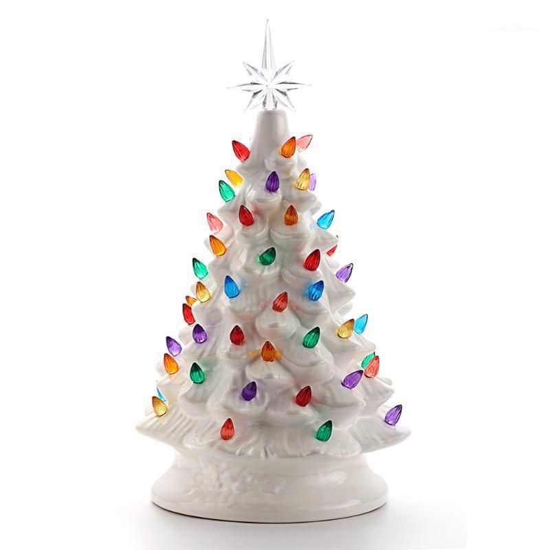 Christmas Decorations Ceramic Tree Tabletop Decoration Ornaments Festival Party Decor Lighted
Christmas Decorations Ceramic Tree Tabletop Decoration Ornaments Festival Party Decor Lighted