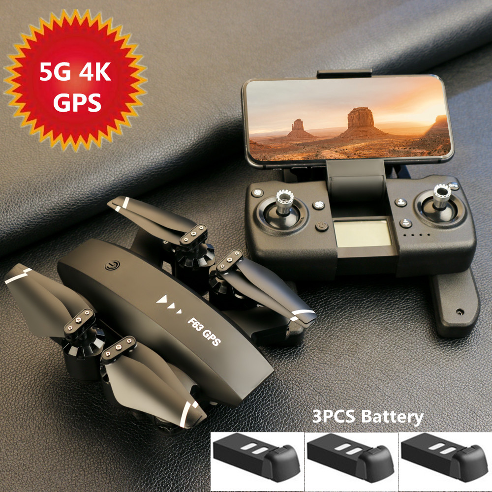 4K Dual HD Camera RC Quadcopter 5G GPS Optical Flow Positioning Smart Follow Me Remote Control Drone RTF Toys Folding Aircrafts, 1080p 1 battery
4K Dual HD Camera RC Quadcopter 5G GPS Optical Flow Positioning Smart Follow Me Remote Control Drone RTF Toys Folding Aircrafts, 1080p 1 battery